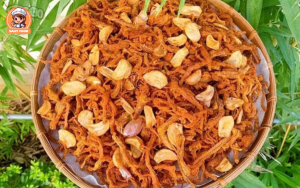 Làm khô heo cháy tỏi