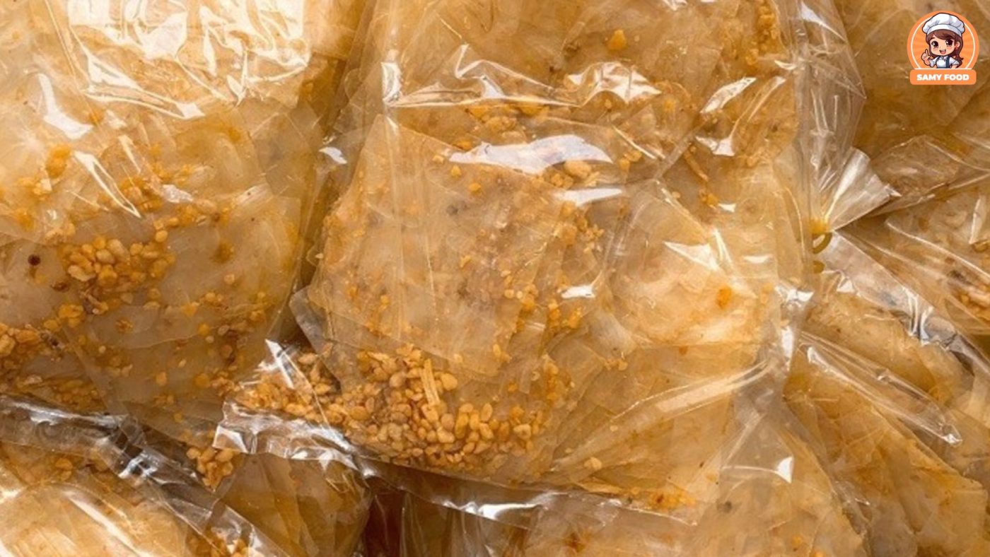 Bánh tráng muối nhuyễn